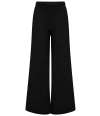SK431/ST431 Ladies Sustainable Wide Leg Joggers Black colour image